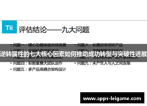 逆转属性的七大核心因素如何推动成功转型与突破性进展 逆转属性的七大核心因素如何推动成功转型与突破性进展